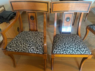 Sillas comedor clásicas madera cerezo alta calidad