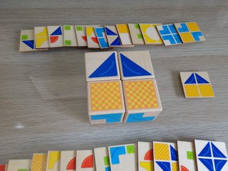 Juego de lógica madera Goki (COMO NUEVO)