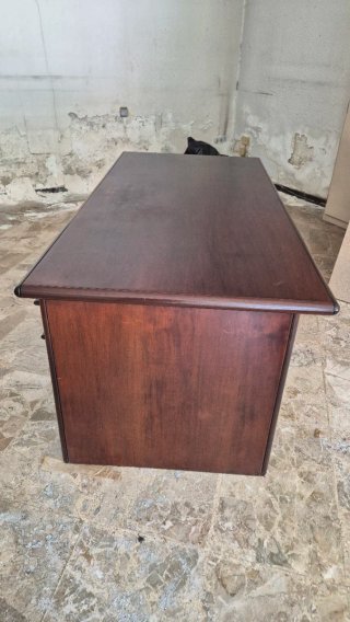Mesa de oficina de madera maciza