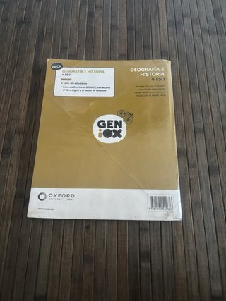 Geografia e Historia, 4 ESO, Geniox