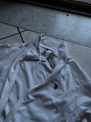 Felpa Polo ASSN bianca