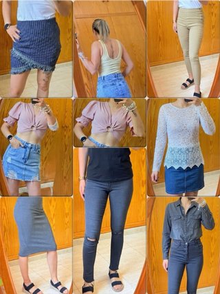 Scatole sorpresa di abbigliamento da donna