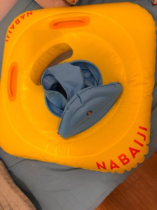Flotador bebé Nabaiji amarillo