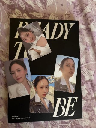 TWICE READY TO BE Photocards y Postcard originales