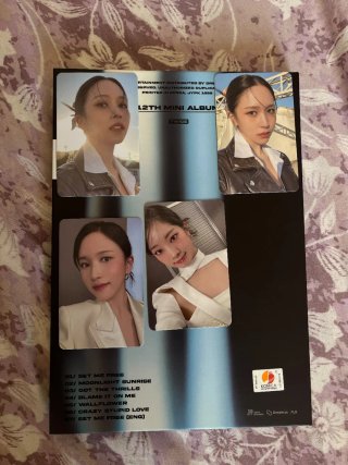 TWICE READY TO BE Photocards y Postcard originales