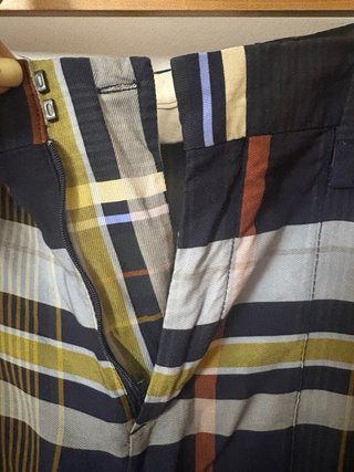 Pantalones Zara cuadros talla xs
