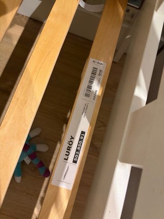 Cama infantil Ikea blanca
