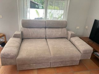 Sofá extraible gris