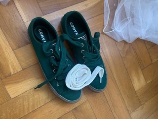 Zapatillas Converse Verdes Talla 39 Nuevas