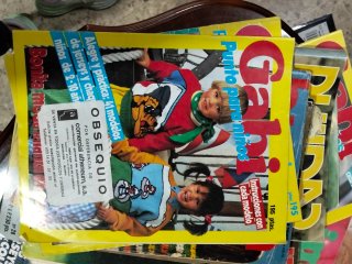 Lote de revistas de punto infantil vintage