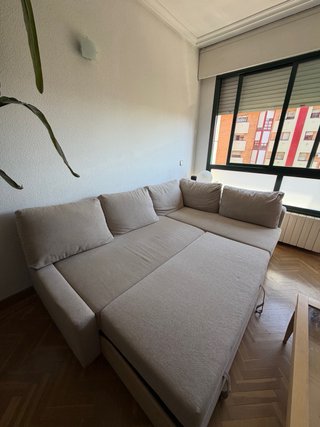 Sofá Cama Chaiselongue Beige
