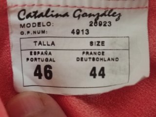 Chaqueta coral Catalina González