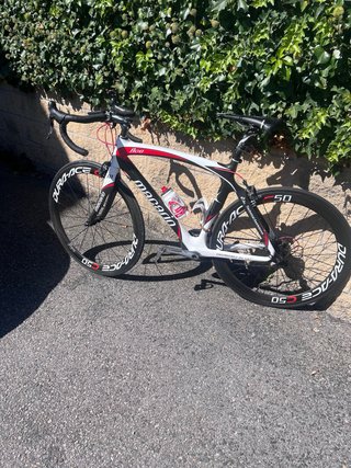 Bicicletta Macario Ace con ruote Dura-Ace C50