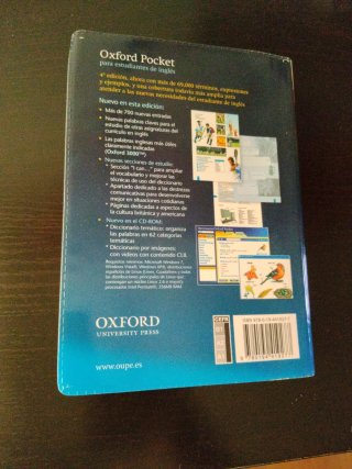 Diccionario Oxford Pocket para estudiantes de i...