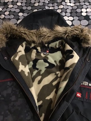 Parka Quiksilver Azul Marino Talla L