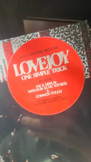 Lovejoy One Simple Trick Vinile Splatter 2026