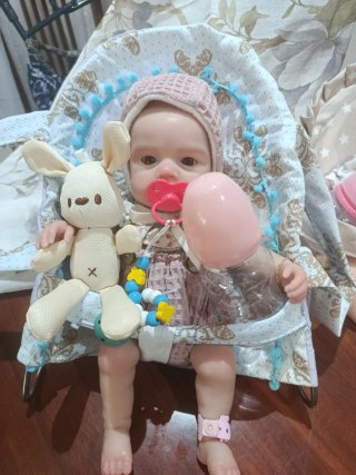 Bebé Reborn Silicona 33cm