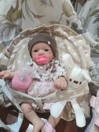 Bebé Reborn Silicona 33cm