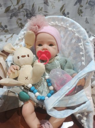 Bebé Reborn Silicona 33cm