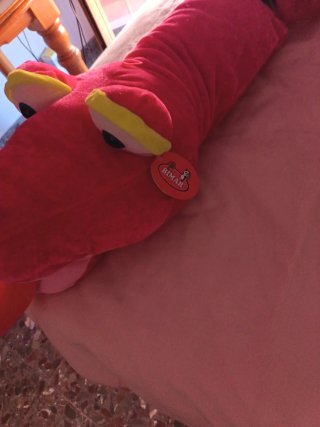 Peluche Serpiente Rosa