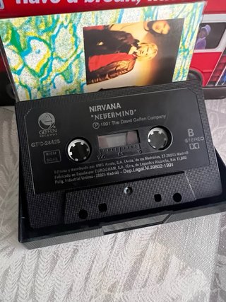 Nirvana Nevermind Cassette 1991 Original España