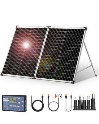 Panel Solar DOKIO 100W Plegable