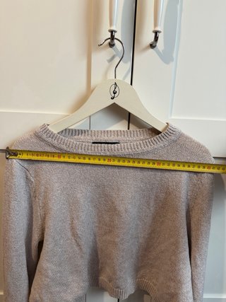 Jersey Corto Beige Shein Talla M