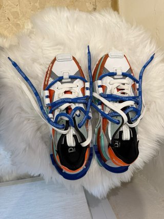 Zapatillas Dolce & Gabbana Naranja y Blanco