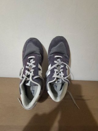 New Balance 565 Gris y Blanco