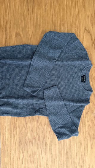 Massimo Dutti Jersey Azul Talla M