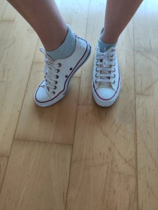 Converse blancas talla 38