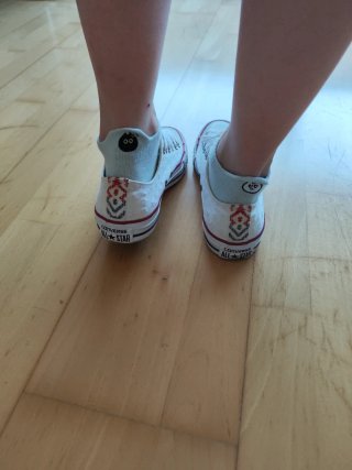 Converse blancas talla 38