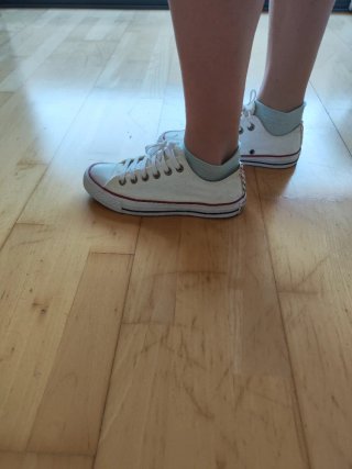 Converse blancas talla 38
