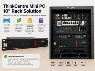 Bandeja Rack 10 para Mini PC ThinkCentre