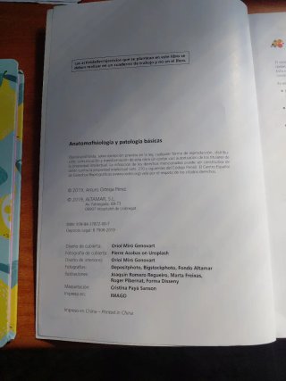 Anatomofisiología y patología básicas