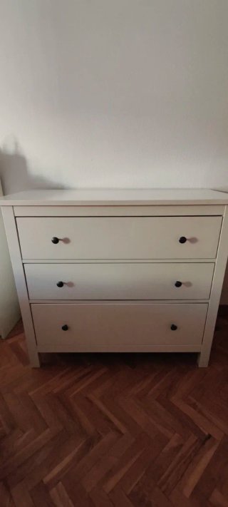 Cómoda IKEA Hemnes 3 Cajones Blanca