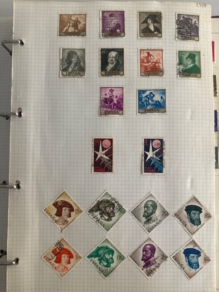 Sellos España Colección 1958 a 1961