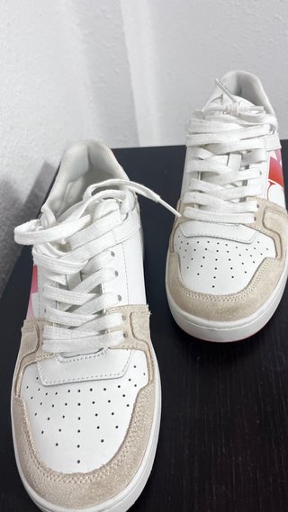 Zapatillas Calvin Klein Blancas y Naranja
