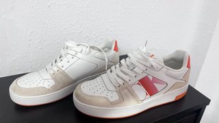 Zapatillas Calvin Klein Blancas y Naranja