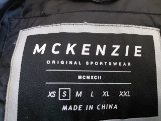 Chaqueta McKenzie acolchada bicolor