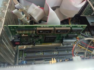 Computer Vintage socket 5 si accende leggi descriz