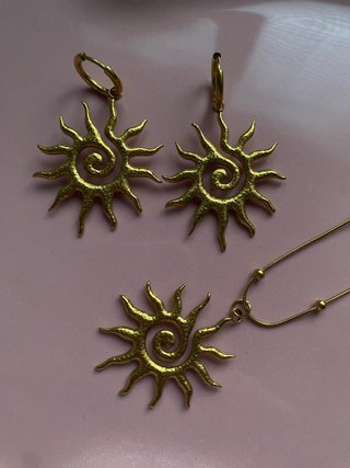 Conjunto Soles Dorados