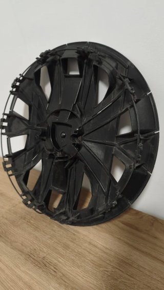 Copricerchio Peugeot "monti" Nero e Argento