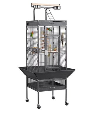 Jaula grande para loro Yaco