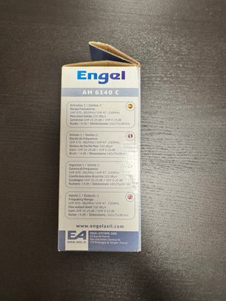Amplificador Engel 2 Salidas