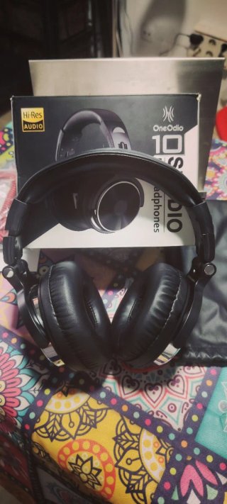 OneOdio Pro 10 DJ Headphones Cable Rojo