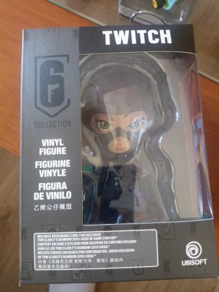 Figura Vinilo Twitch Rainbow Six Siege Ubisoft