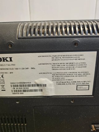 Televisión OKI HD HDMI TDT