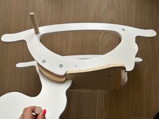 Cavallino a dondolo Mamabrum in legno