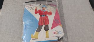 Disfraz de Enanito Rojo para niño 72cm